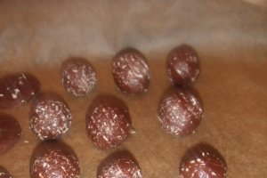 Biscuiti cu cacao, cafea si scortisoara