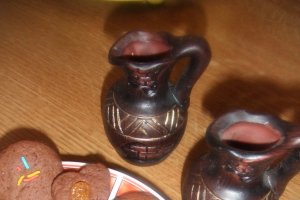 Biscuiti cu cacao, cafea si scortisoara