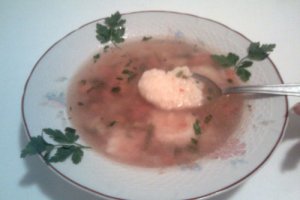 Ciorba de legume cu galuste