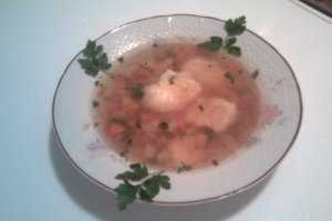 Ciorba de legume cu galuste