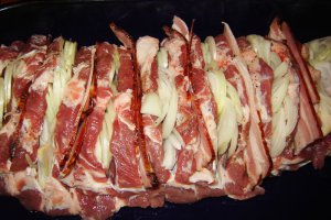 Ceafa de porc umpluta