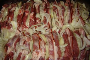 Ceafa de porc umpluta