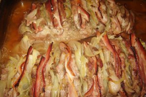 Ceafa de porc umpluta