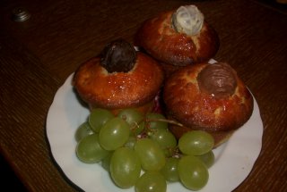 Muffins cu struguri