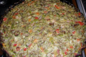 Tarta cu legume si kaizer