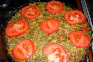 Tarta cu legume si kaizer
