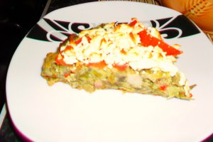 Tarta cu legume si kaizer