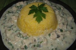 Ciulama cu piept de pui