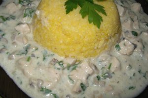Ciulama cu piept de pui
