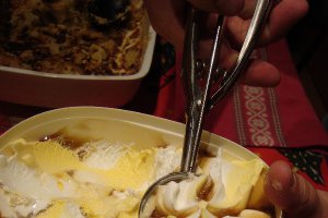 Budincă de Panettone