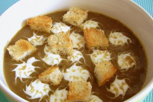 Supa crema de linte