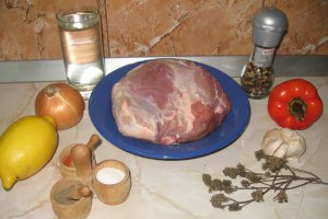 File de porc cu lamaie