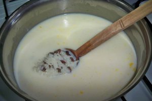 Budinca de orez cu stafide