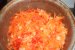 Iahnie de fasole cu carnati, mamaliguta si castraveciori murati-5