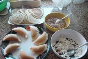 "Cataief "cu nuca si branza dulce