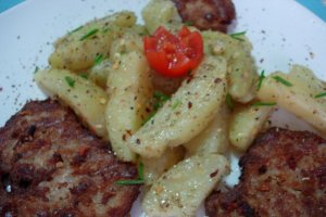 Soia marinata si prajita