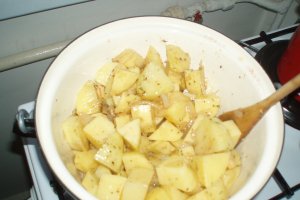 Mancarica de cartofi condimentata