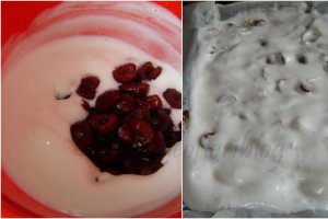 Prajitura Deliciu cu visine si bezea