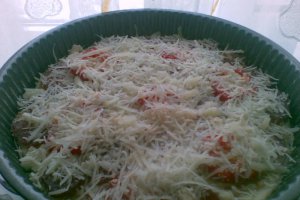 Pizza cu cascaval de oaie