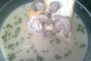 Supa crema de ciuperci