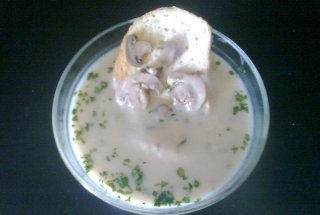 Supa crema de ciuperci