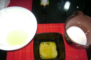 Tarta cu afine si mousse de ciocolata