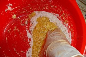 Biscuiti cu gem de portocale