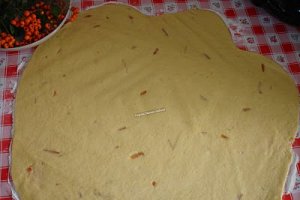 Biscuiti cu gem de portocale