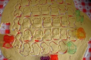 Biscuiti cu gem de portocale