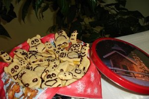 Biscuiti cu gem de portocale