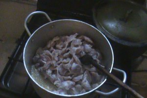 Tocanita de pipote de pui