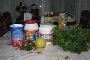 "Bagdunesieh"-Salata de patrunjel verde cu iaurt
