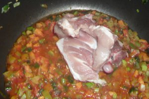 Ciorba cu carne de porc