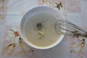 Salata de conopida cu pasta de susan –" Maqdous zahra"