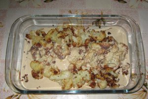 Salata de conopida cu pasta de susan –" Maqdous zahra"