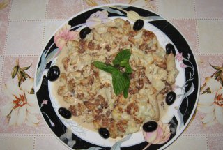 Salata de conopida cu pasta de susan –