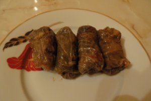 Sarmale de post cu nuci si stafide
