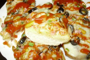 Pizza pe paine