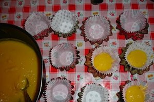Briose cu jeleu de portocale