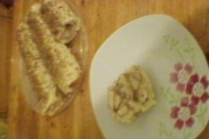 Rulada cu crema de vanilie