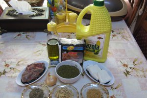 Pateuri cu carne -Pateuri cu telemea si "za'atar"