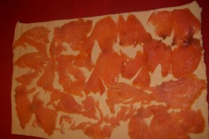 Rulou de somon afumat