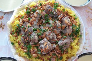 "MANSAF" -Mancarea nationala a Iordaniei