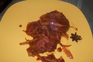 Chiftelute marinate cu legume