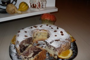 Coronita cu stafide si portocale