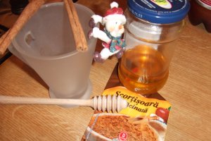 Honey Bear - Lapte cu miere si scortisoara