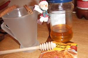 Honey Bear - Lapte cu miere si scortisoara
