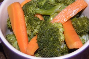 Budinca de broccoli cu morcovi