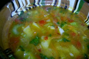 Ciorba de  capete de peste