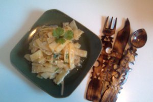 Păstăi de fasole cu usturoi